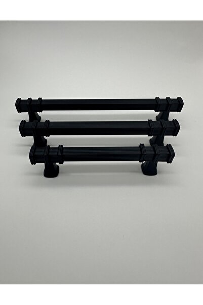 SOFT Kulp Center Berlin Mat Siyah Mobilya Kulpu | Dolap & Çekmece (96–128–160...