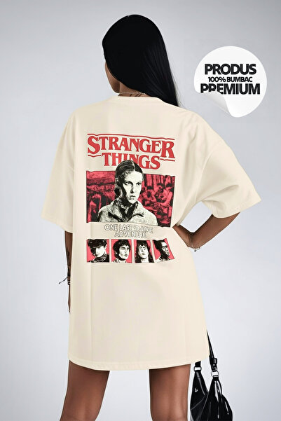 OEM Tricou oversized Stranger Things pentru femei