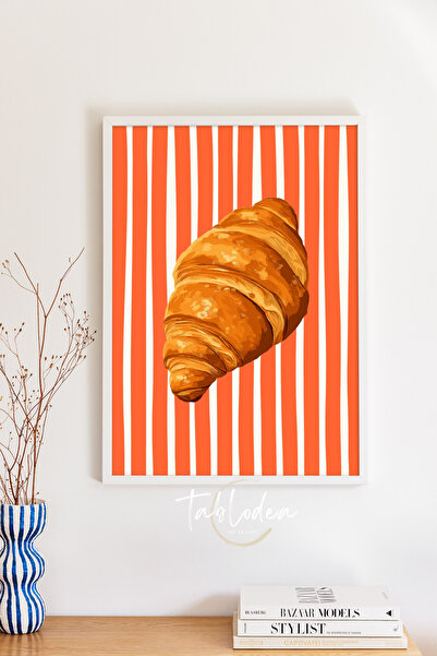 tablodea Prugasto Krušun Sa deznom Dekor za kuhinju Poster sa belim drvenim o...