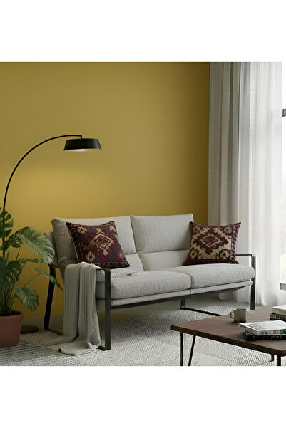 SLLER Modern İkili Koltuk - Loft Tasarım Teddy/Kumaş Bahçe ve Balkon Kanepesi...