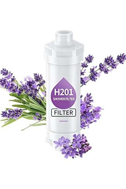 H201 Lavender Shower Filter Easy Installation with Vitamin C Filter