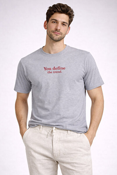 ArtYus Unisex Men/Women You Define the Trend. Printed Cotton T-Shirt