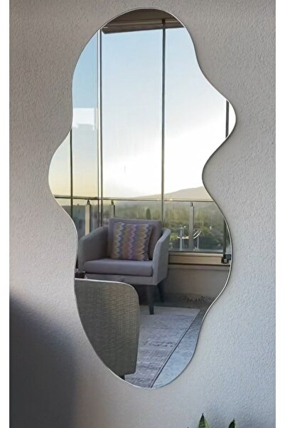 L' CAPO Asimetrik Ayna, Dekoatif Ayna, Big Size 100cm X 50cm 1.sınıf Rodajlı ...