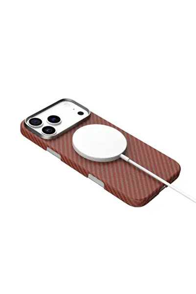 Levelo Livilo Sergey case made of shock-resistant fiber, raised edges for iPhone 17 Pro Max