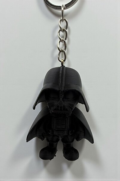 Arctic atelier Darth Vader Figürlü Anahtarlık – 3D Baskı Siyah Star Wars Anah...