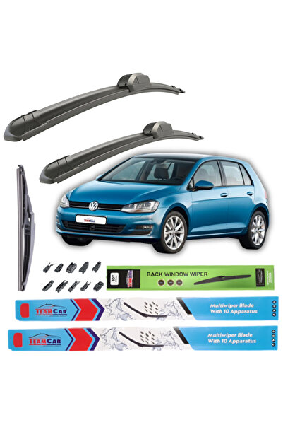 TEAMCAR Stergatoare Volkswagen Golf 7, 5 usi, TeamCar® (2012–2019) – Set Complet