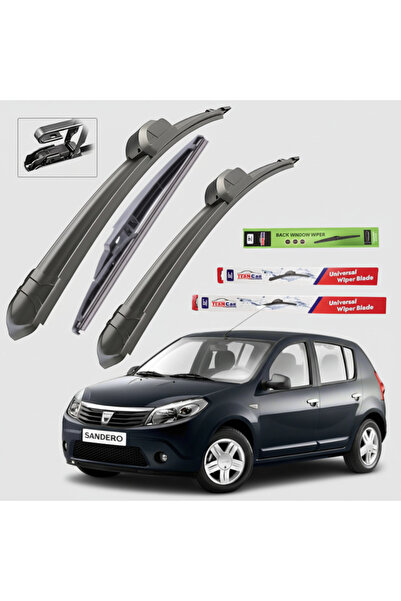 TEAMCAR Ștergătoare de parbriz Dacia Sandero I (2008-2012) Set complet de pie...