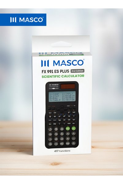 MASCO الآلة الحاسبة العلمية FX-991ES Plus (الإصدار الثاني)، 417 وظيفة