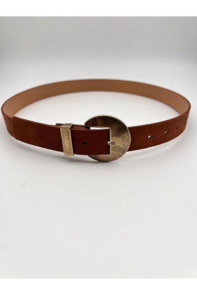 Mynoa Suede/Antique Buckle Women's Belt, Jacket Belt, Trouser Belt.