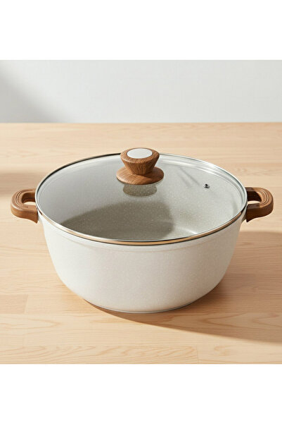 genernic La Natura Deep Induction Casserole with Lid - 30 cm