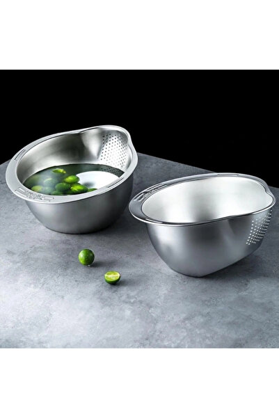 Epilons Stainless Steel Rice Strainer