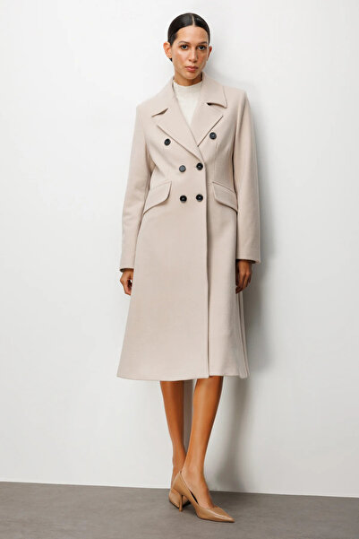 Ekol Long Coat with Flap Pockets 6073
