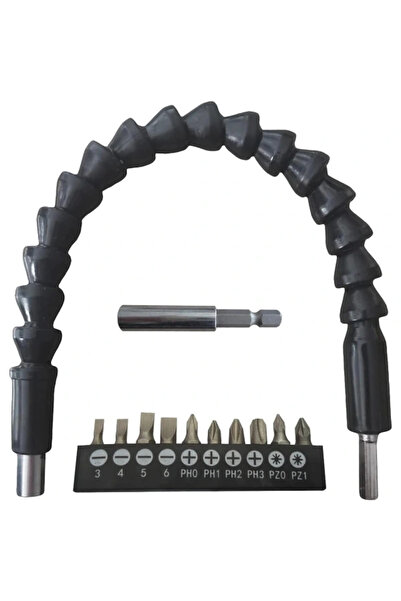 Epilons Set de biți de șurubelniță cu ax flexibil