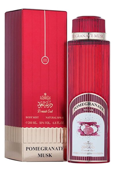 DERAAH Body Spray Oud, Pomegranate, and Musk 200 ml