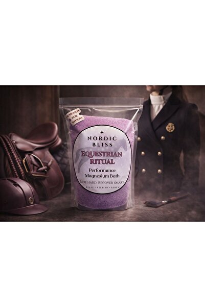 Nordic Bliss Binicilere Özel Banyo Tuzu-EQUESTRIAN Bath Salt