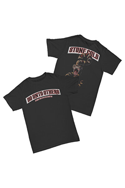 l'eivor Stone Cold Austin 3:16 Printed Cotton T-Shirt