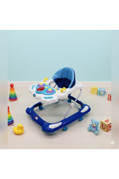 Moment of toys مشاية أطفال ثنائية الاستخدام مع لوحة لعب