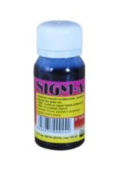 metalocasnice SIGMARON leather paint black ~ 50 ml