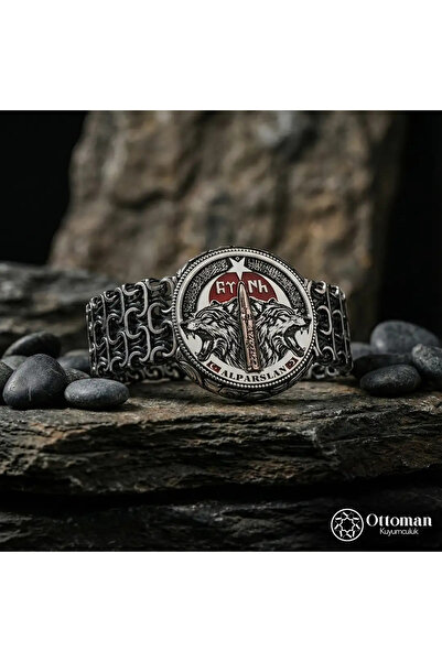 DESİGN OTTOMAN KUYUMCULUK Bozkurt İntikam Gümüş Bileklik