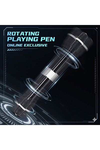 FIVIONT Rotary Ballpoint Pen Stress Relief Pen Spinning Fidget Metal Ball 21c...