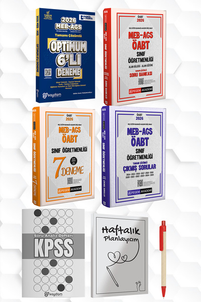Pegem Akademi Yayıncılık 2026 SINIF ÖĞRETMENLİĞİ-AGS ÖABT MUHTEŞEM SET ÇIKMIŞ...