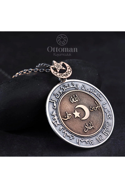 DESİGN OTTOMAN KUYUMCULUK İttihat ve Terakki Gümüş Kolye