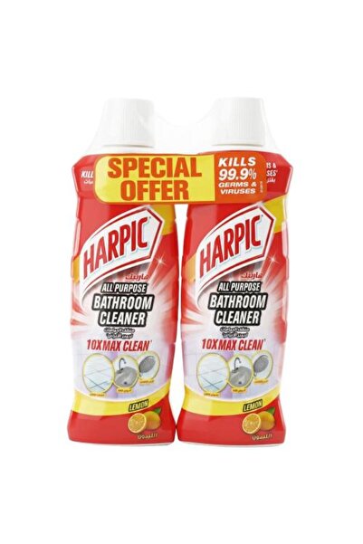 F180 All-Purpose Bathroom Cleaner with Lemon Scent by Haribak – 2 × 500 ml