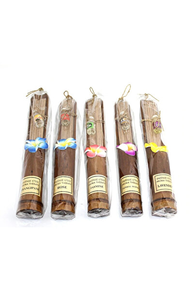 Epilons بخور عصي مع صندوق من الخيزران