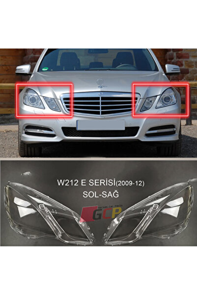 GCP German Car Parts Mercedes W212 Far Camı TAKIM E200 E220 CDI E250 CGI E350