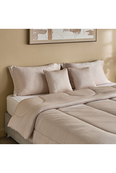 Home Box طقم لحاف تينسل دوبي كينج من تينسل بليس، 5 قطع - 220×240 سم