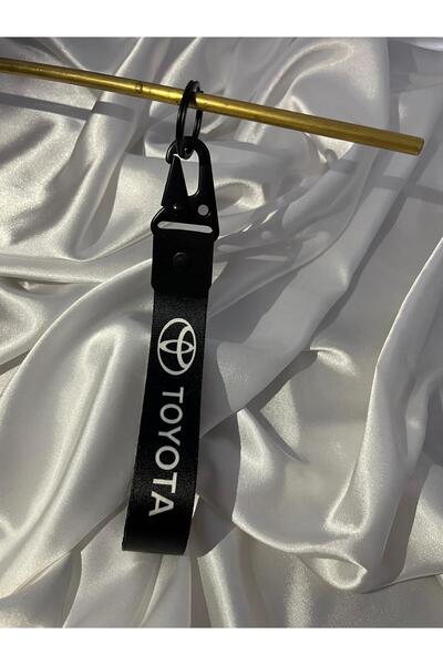 CEBECİOTO Breloc din pânză neagră TOYOTA 19CM ACCESORIUL AUTO-MOTO DE CALITAT...