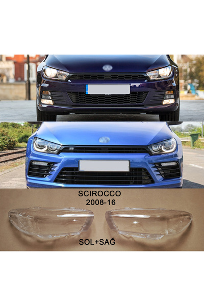 GCP German Car Parts Scirocco Far Camı TAKIM SOL+SAĞ
