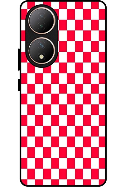 Generic Printed Protection Cover with Soft Black Sides for Vivo Y100