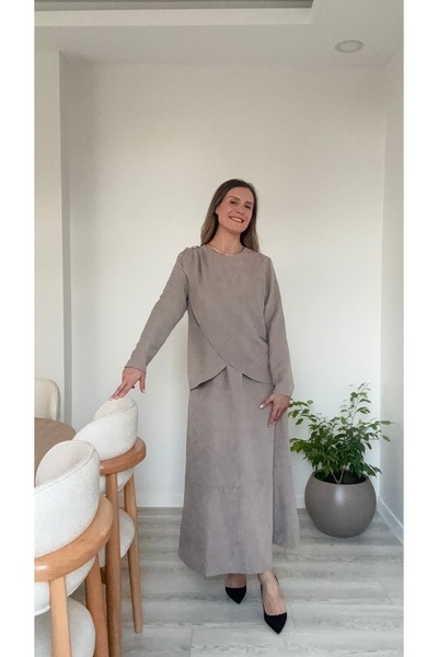 LUSS İthal süet elbise