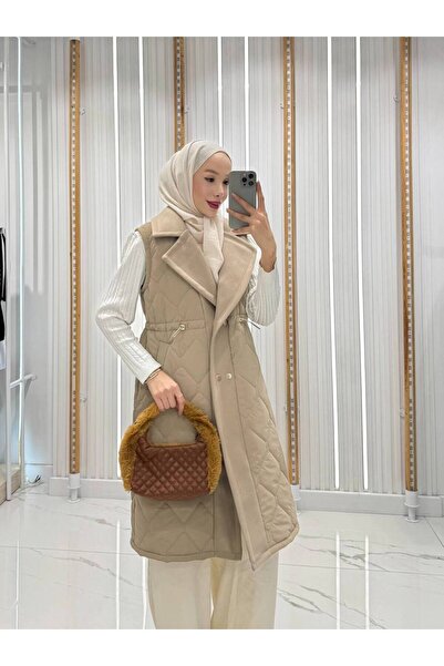 ALMİNA Winter Cashmere Vest with Details