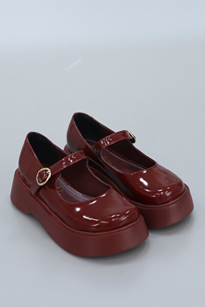 kajal ayakkabı Smr 106 Single Belt Beret Loafer