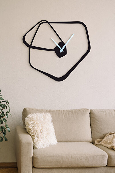 BUKAVA ┃Morphos Metal Duvar Saati – Modern Minimalist Dekoratif Tasarım – Ses...