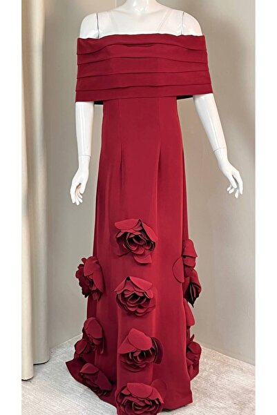 Seela 🌹 Evening dress "Deep burgundy color" 🌹