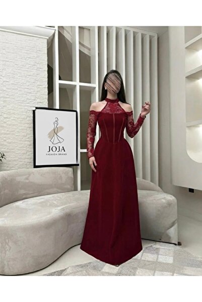 Joji red wool dress