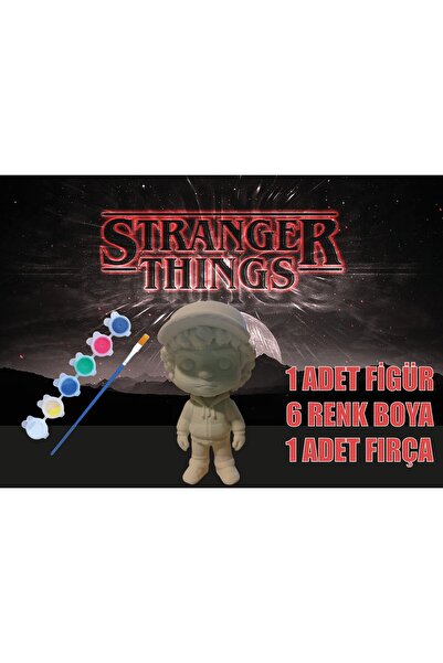 nihonwosekai Stranger Things Dustin Figür Boyama Seti