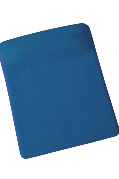 usin Dark Blue Sand Pattern Wrist Supported Non-Slip Base Computer Notebook Mouse Pad - Mousepad with Wristband