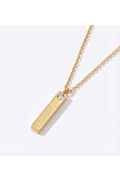 Fstyle A luxurious Islamic gold necklace - embodying modern elegance and rich Islamic heritage