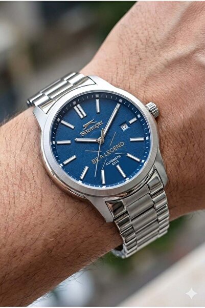 Slazenger Erkek Otomatik Japon (8215) Mekanizma Kol Saati | 43 mm Çelik Kasa,...