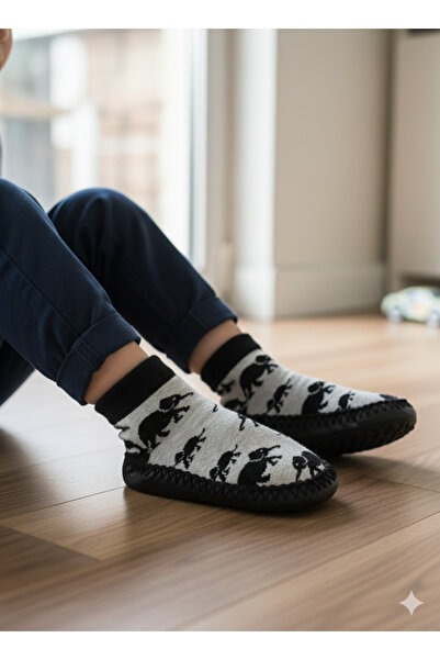 stoks toys Children's Moccasin Socks Booties Slippers - Non-Slip Home & Kinde...