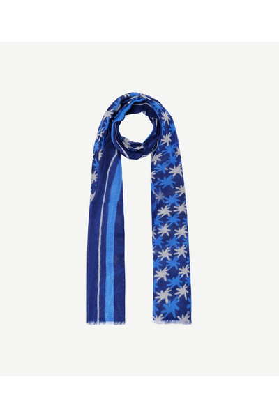 Yargıcı Desenli Yün Şal