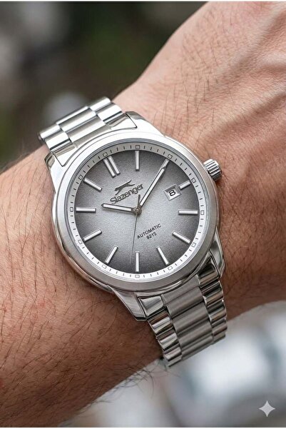 Slazenger Erkek Japon Mekanizma Otomatik Kol Saati | 43 mm Çelik Kasa, 10ATM ...
