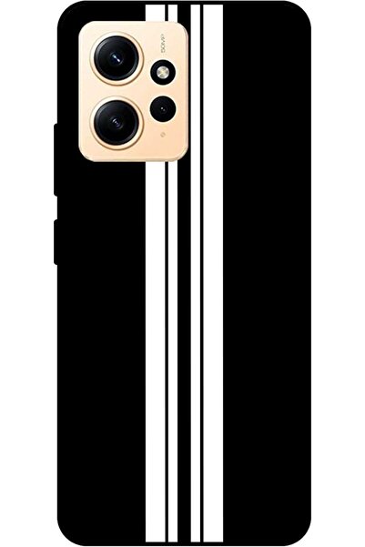 Generic Protective Case Designed with Colorful Racing Lines for Xiaomi Redmi Note 12