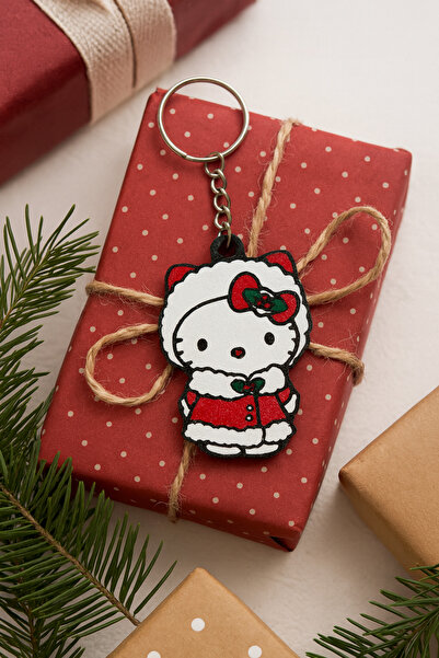END Design Μπρελόκ με θέμα την Πρωτοχρονιά της Hello Kitty – Χαριτωμένο Χριστ...