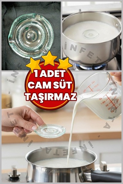 İnfeta Cam Süt Taşı Süt Taşırmaz