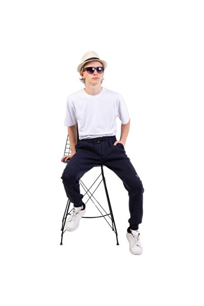 CUBBUX Αγόρια Χοντρό χειμωνιάτικο παντελόνι Jogger με 3 κλωστές ελαστικό στο ...